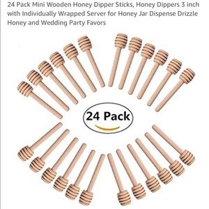 Mini wooden honey 🍯 dipper sticks